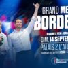 Jordan Bardella et Marine Le Pen en meeting à Bordeaux